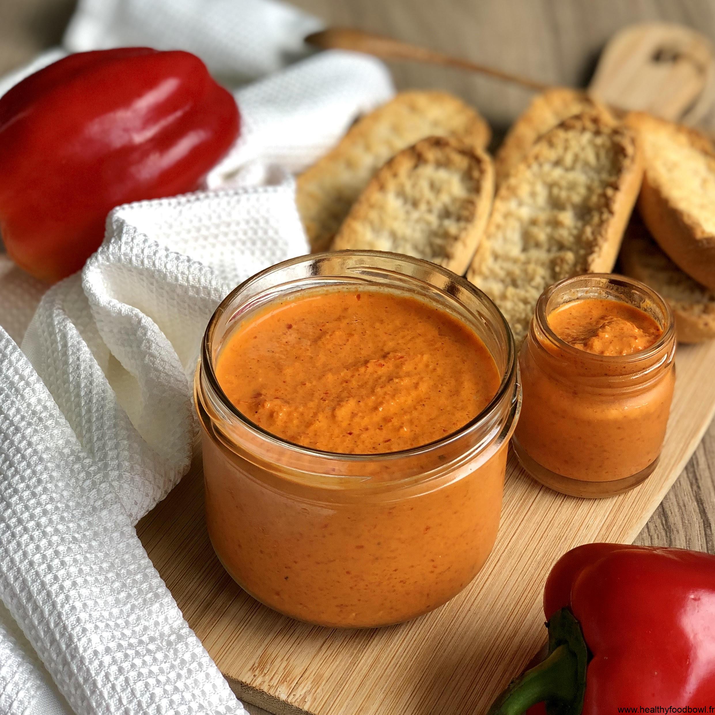 Crème de poivron rouge - Recette simple, rapide et facile à faire