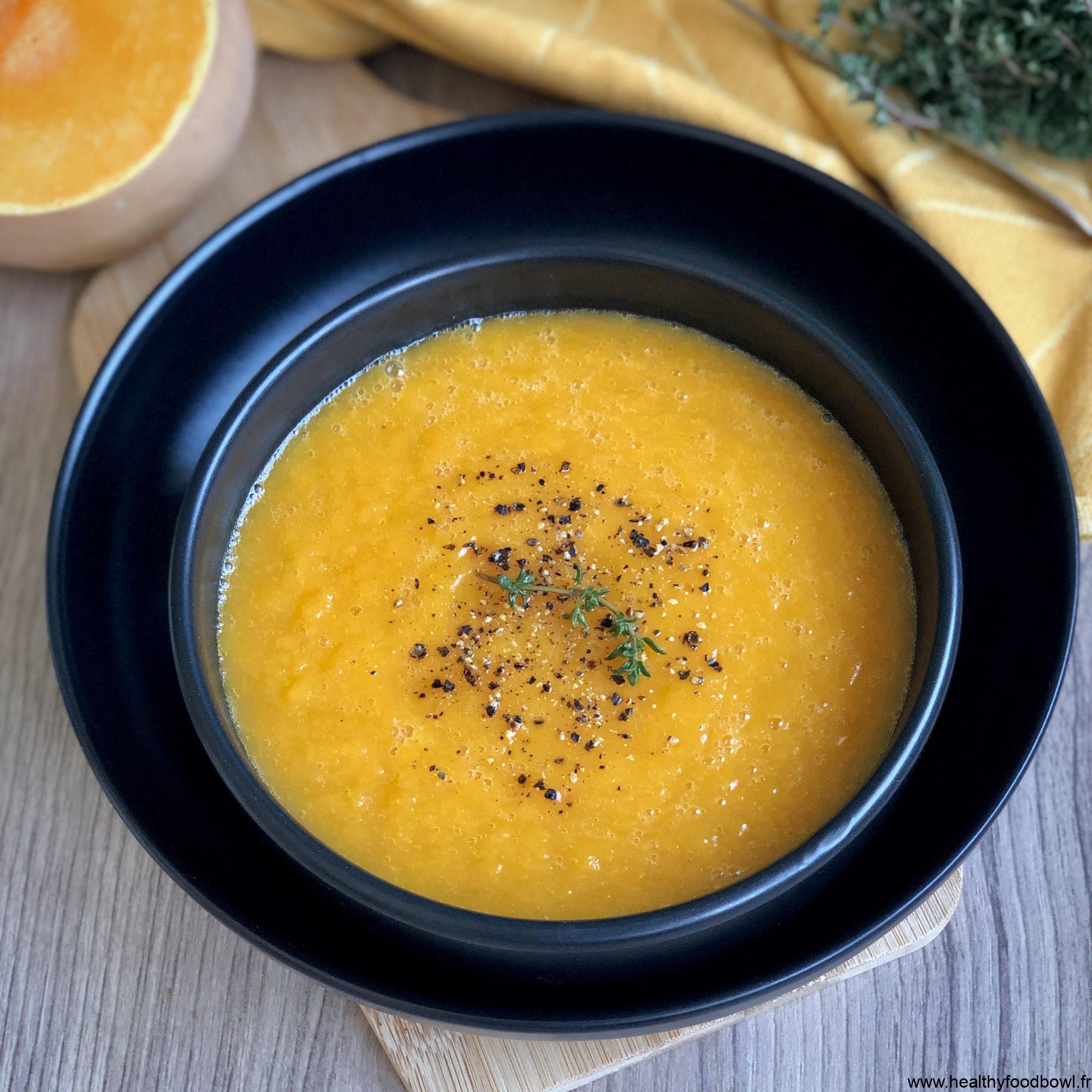Soupe de butternut facile à faire