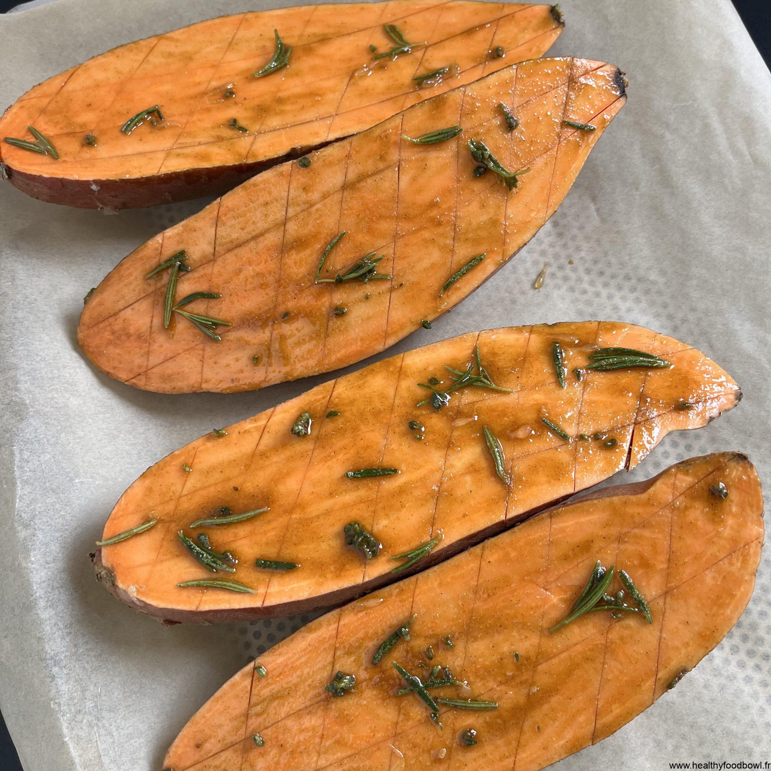 Patate douce recette